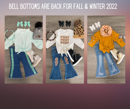3 Bell Bottom Outfits for Kids