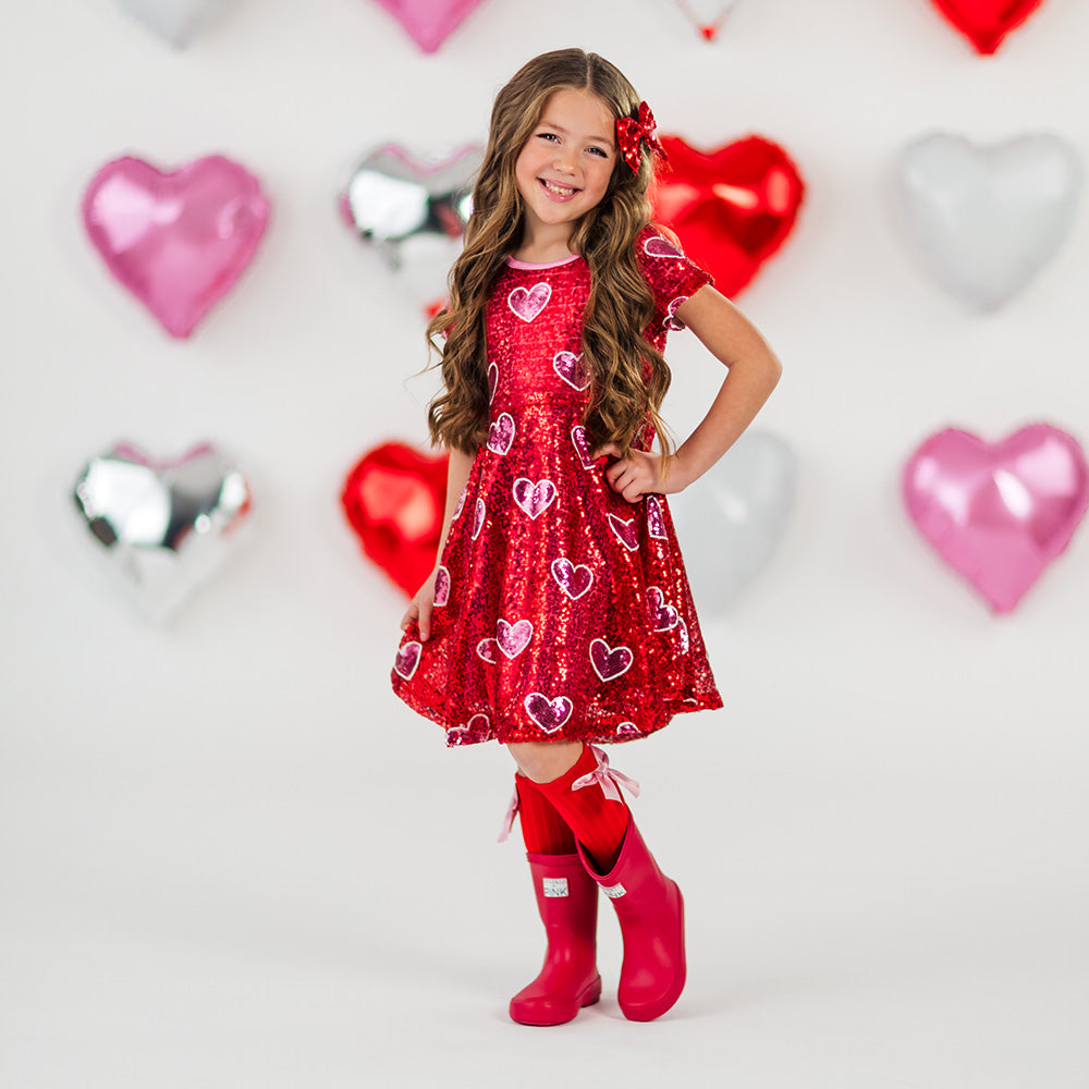 Shop Cute Valentine Dresses For Girls | Sparkle In Pink Shop Cute Valentine Dresses For Girls | Sparkle In Pink