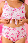 Mom & Me - Pink Bow Bikini | Sparkle in Pink