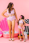 Mom & Me - Pink Bow Bikini | Sparkle in Pink