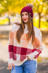 Mom & Me - Cozy Checkered Sweater