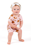 Pink Bamboo Baseball Onesie | Sparkle in Pink