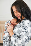 Mom & Me - Bamboo Smiley Days Pajamas | Sparkle in Pink
