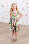 Mom & Me - Floral Watercolor Dress | Sparkle in Pink