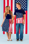 American Flag Matching Family Set | Sparkle in Pink