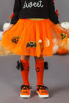"Spooky Sweet" Tutu Skirt Set | Sparkle in Pink