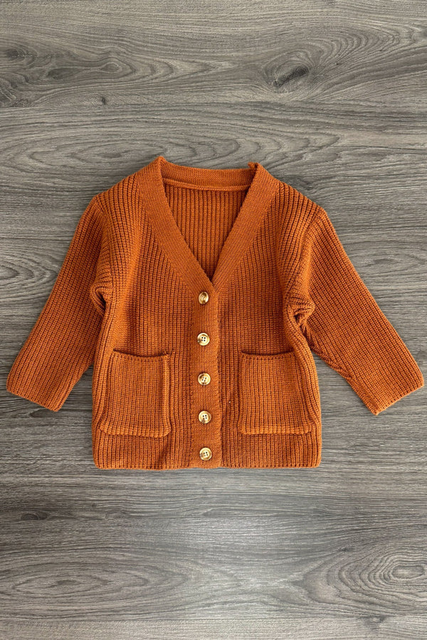 "Gobble Till You Wobble" Cardigan Skirt Set - 3 Piece | Sparkle in Pink