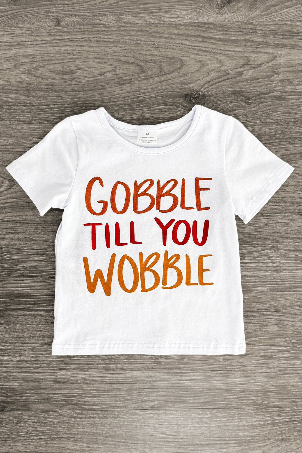 "Gobble Till You Wobble" Cardigan Skirt Set - 3 Piece | Sparkle in Pink