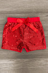 "You Make The Whole Class Shimmer" Sequin Short Set - Sparkle in Pink