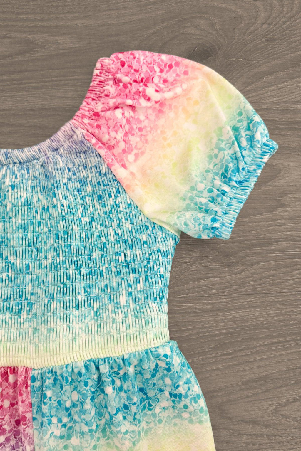 Rainbow Sequin Glitter Print Jumpsuit | Sparkle in Pink