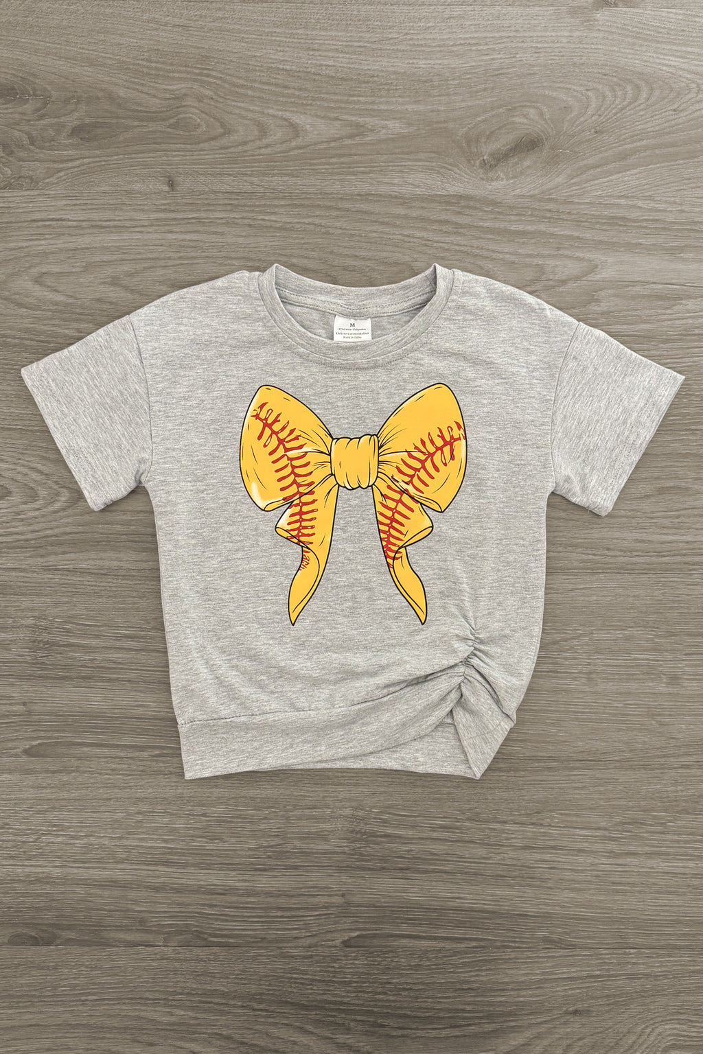 Softball Ombre Denim Short Set | Sparkle in Pink