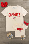 Mom & Me - "Gameday" Glitter Top | Sparkle in Pink