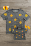 Mom & Me - Gray Sequin Softball Top | Sparkle in Pink