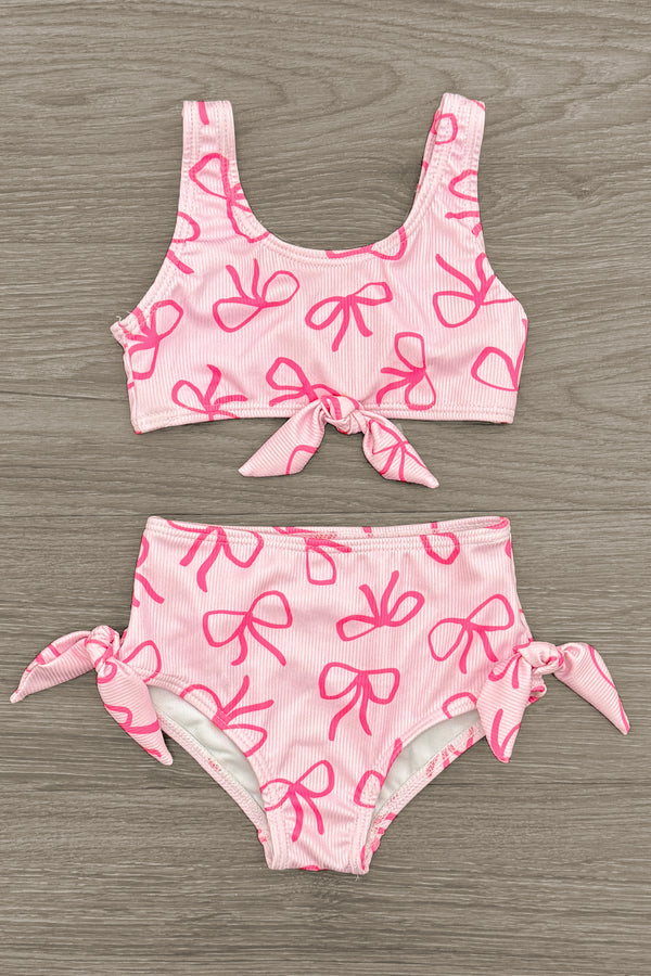 Mom & Me - Pink Bow Bikini | Sparkle in Pink