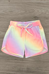 Pastel Sunset Tie Dye Short Set | Sparkle in Pink