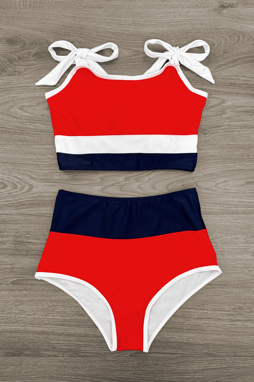 Red, White & Blue Family Swimsuits | Sparkle in Pink