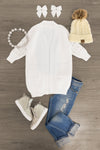 Pearl Cardigan Sweater - Sparkle in Pink