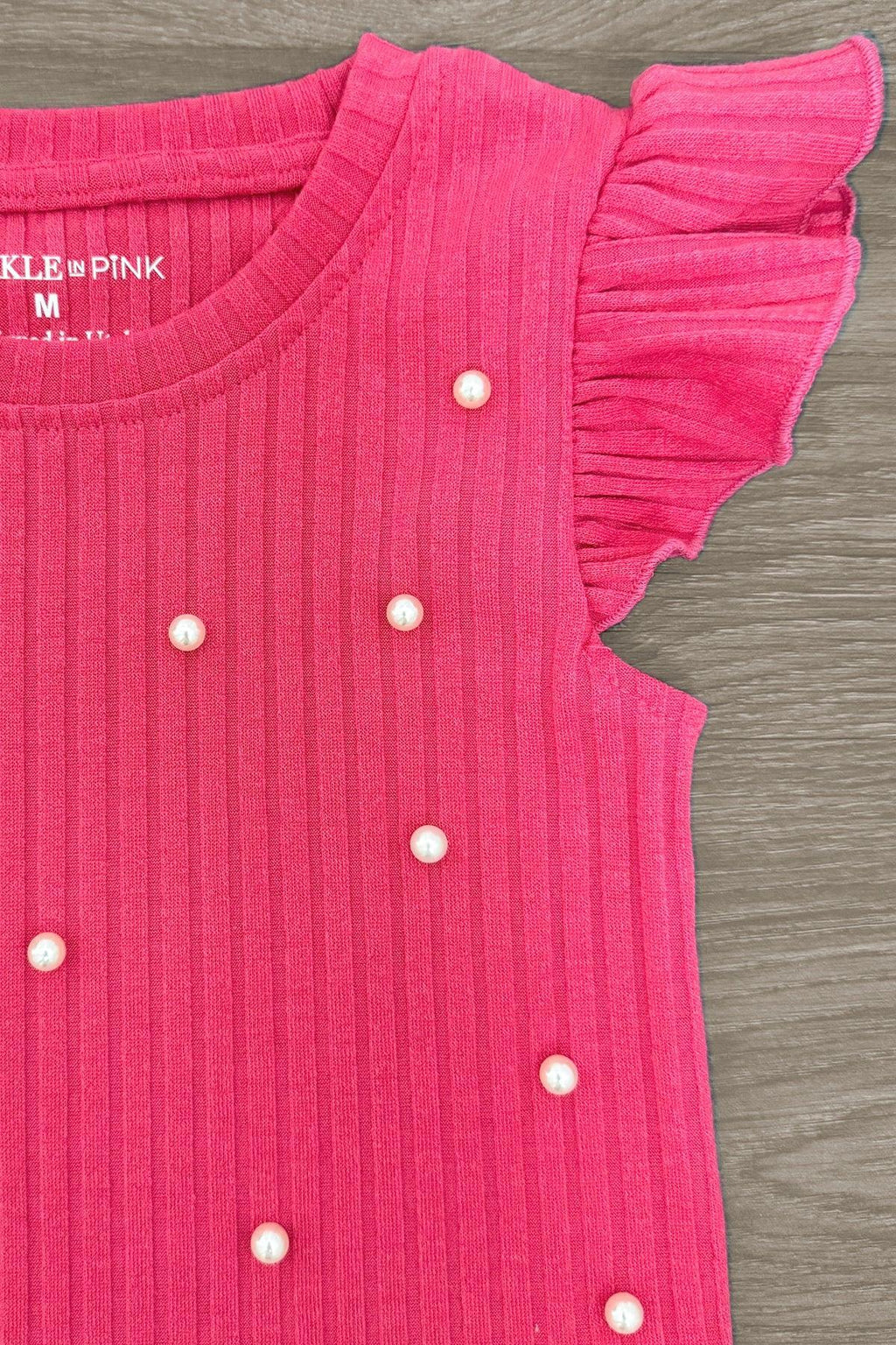 Pink Sequin Pencil Skirt Set | Sparkle in Pink