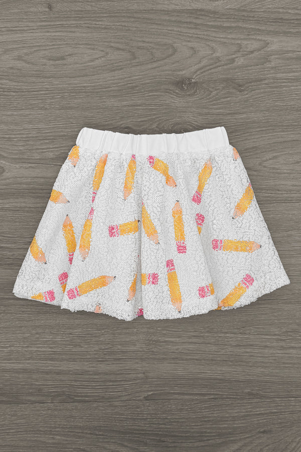 Pink Sequin Pencil Skirt Set | Sparkle in Pink