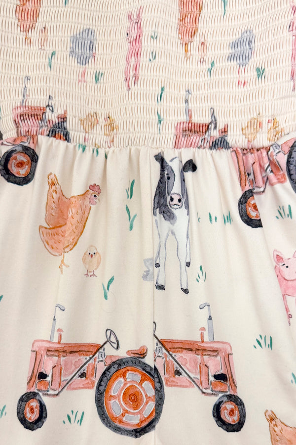 Farm Bell Bottom Jumpsuit | Sparkle in Pink