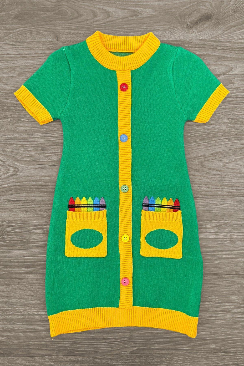 Mom & Me - Crayon Box Sweater Dress | Sparkle in Pink