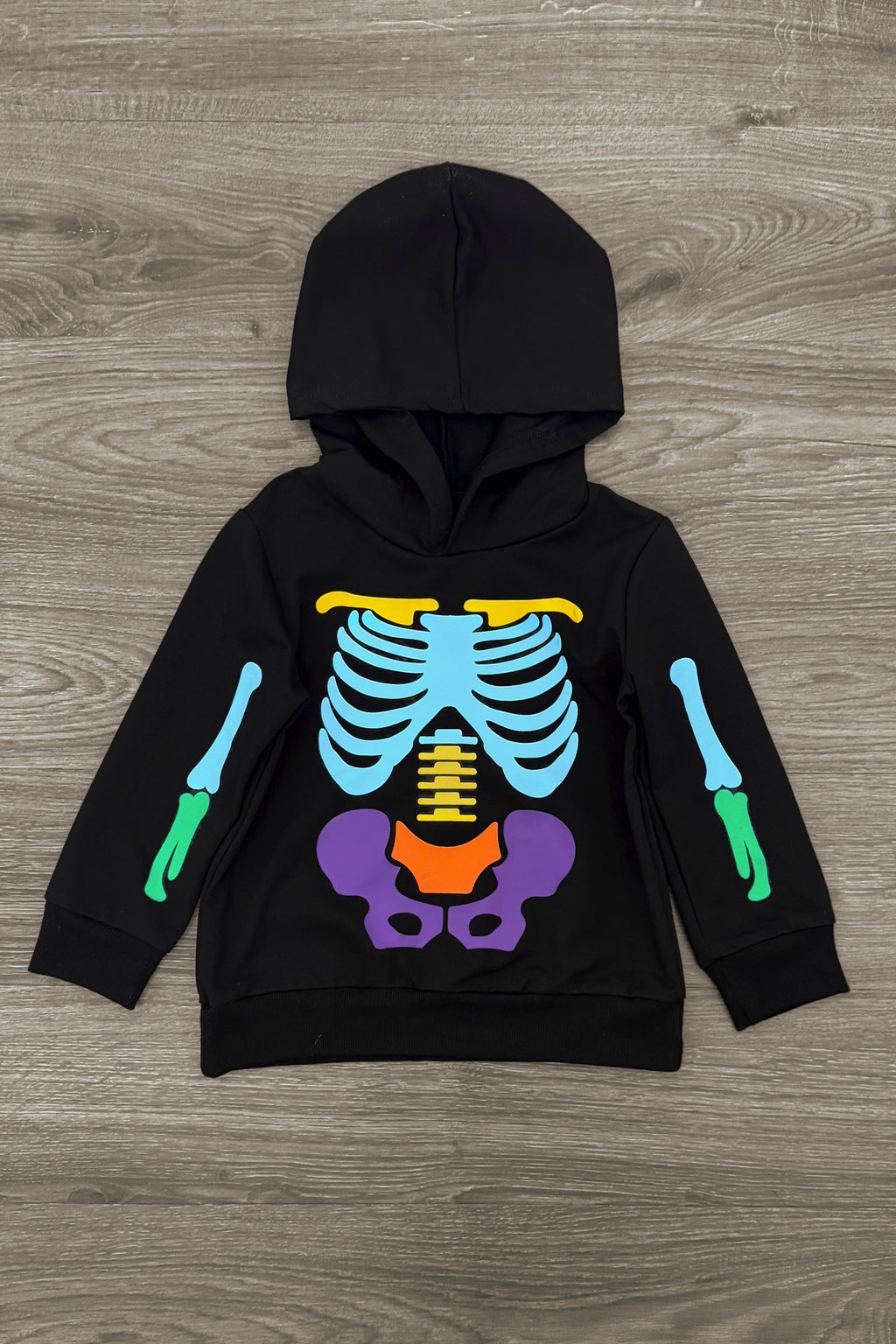 Skeleton Hoodie - Boy Or Girl | Sparkle in Pink