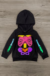 Skeleton Hoodie - Boy Or Girl | Sparkle in Pink