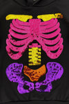 Skeleton Hoodie - Boy Or Girl | Sparkle in Pink