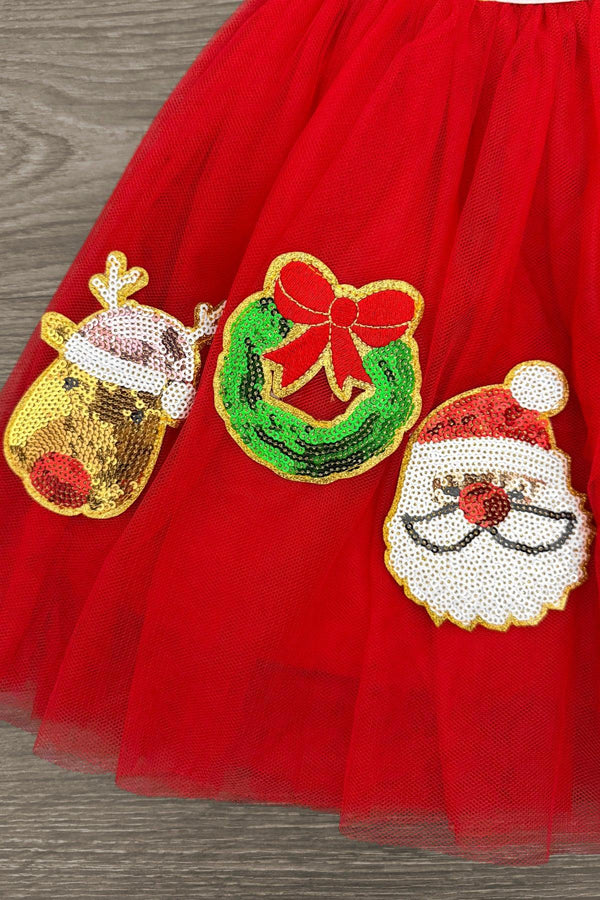 "Oh So Merry" Tutu Skirt Set | Sparkle in Pink