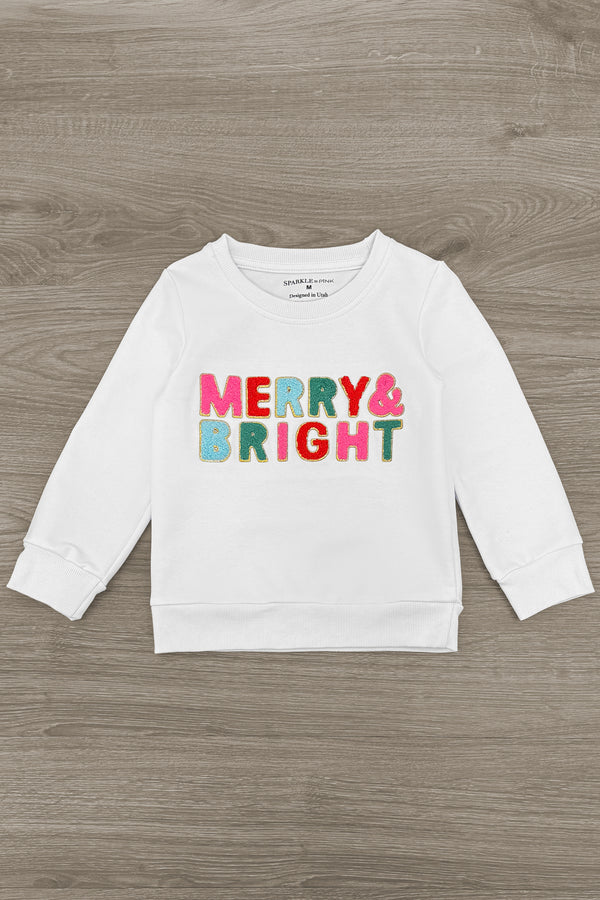 "Merry & Bright" Green Fringe Sequin Skirt Set | Sparkle in Pink