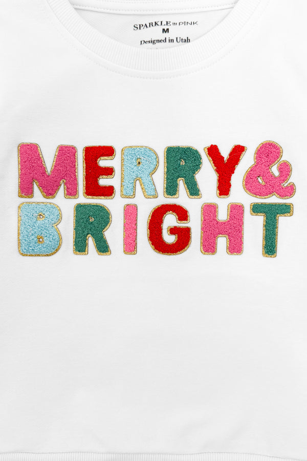 "Merry & Bright" Green Fringe Sequin Skirt Set | Sparkle in Pink