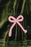 Christmas Tree Knit Sweater Flare Pant Set | Sparkle in Pink