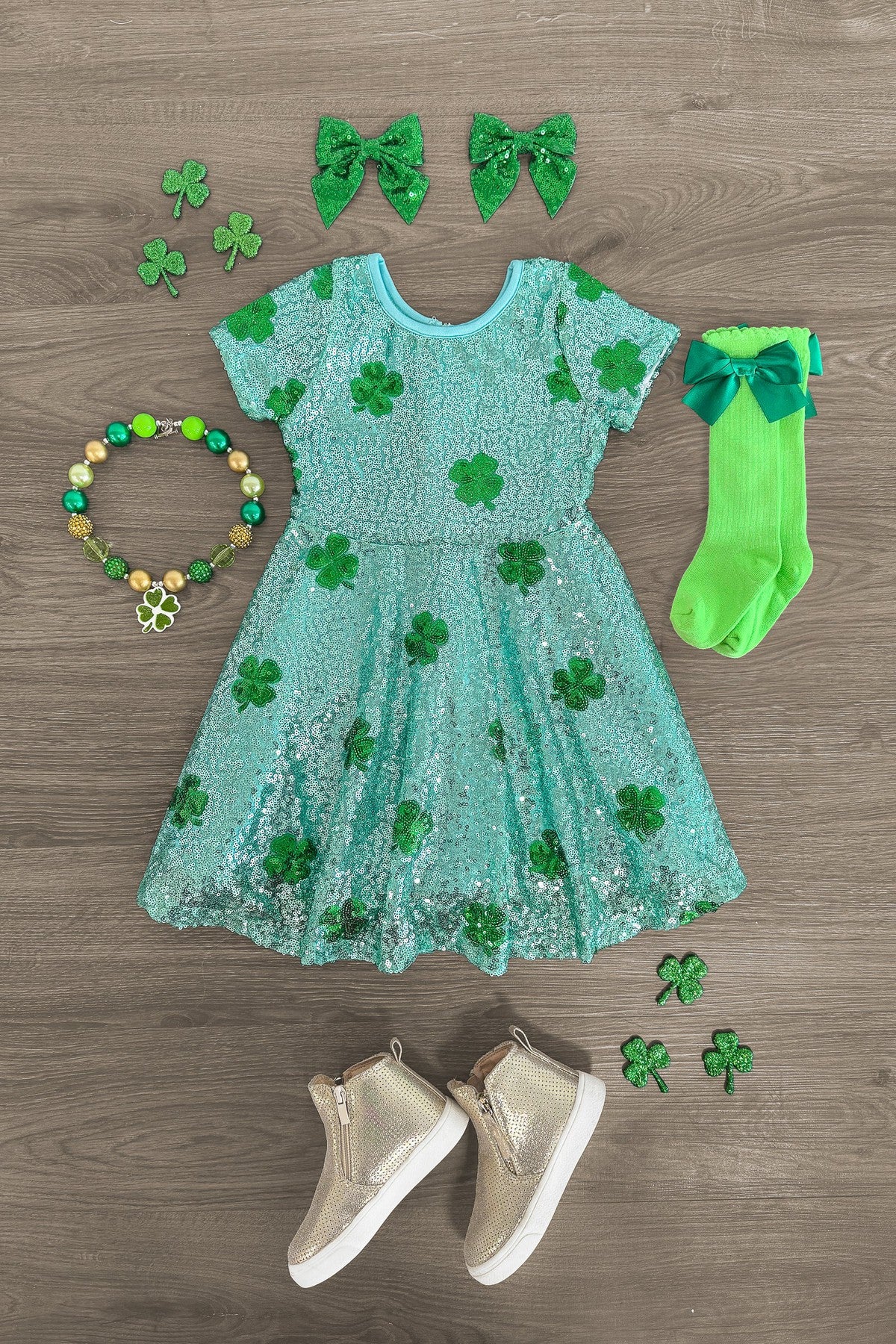 st patrick's day sequin dress St. Patrick's Day WHY DRESS