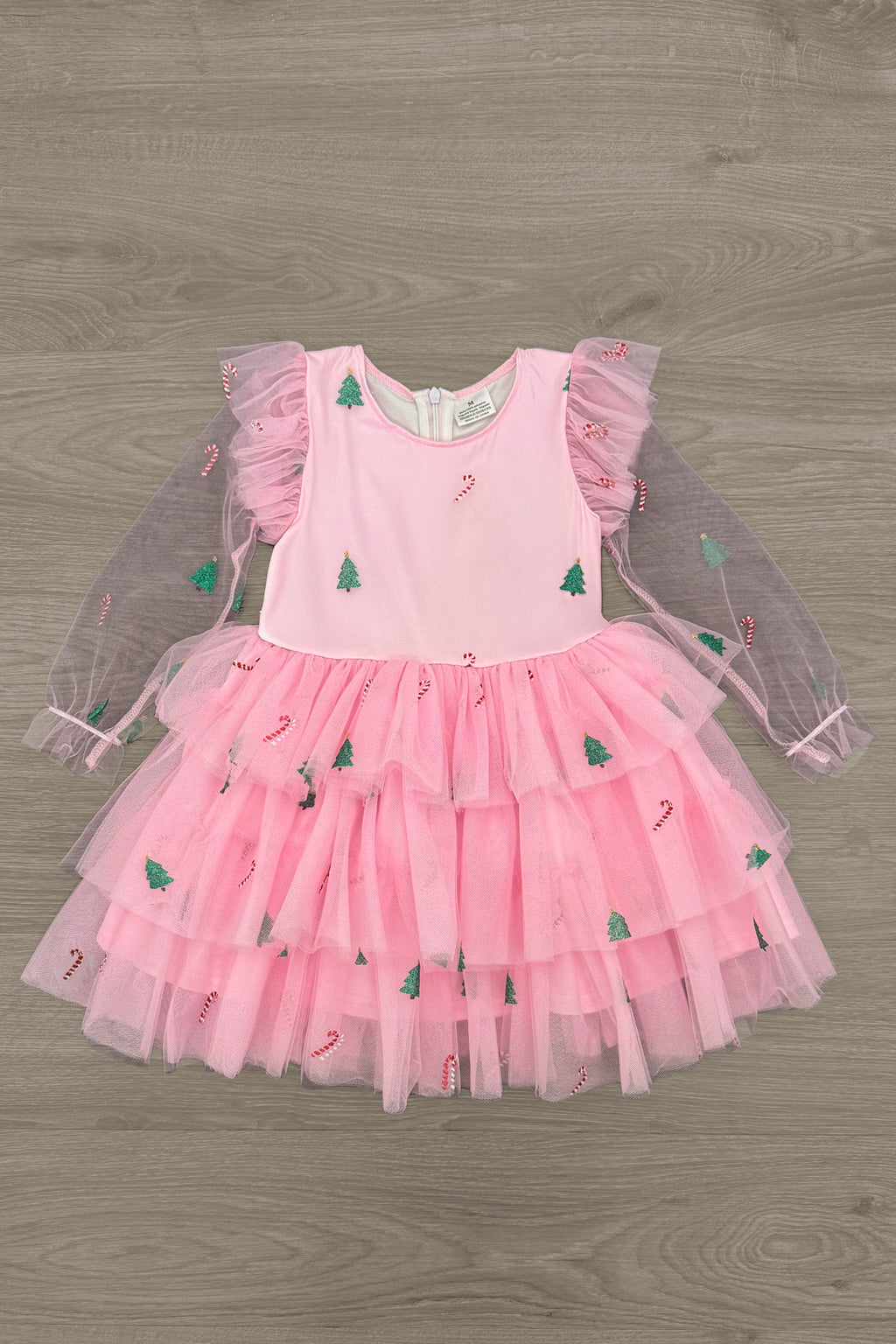 Pink Christmas Tulle Dress | Sparkle in Pink