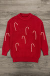 Candy Cane Family Knit Sweater