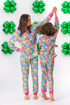Mom & Me - Rainbow Charms Pajamas | Sparkle in Pink