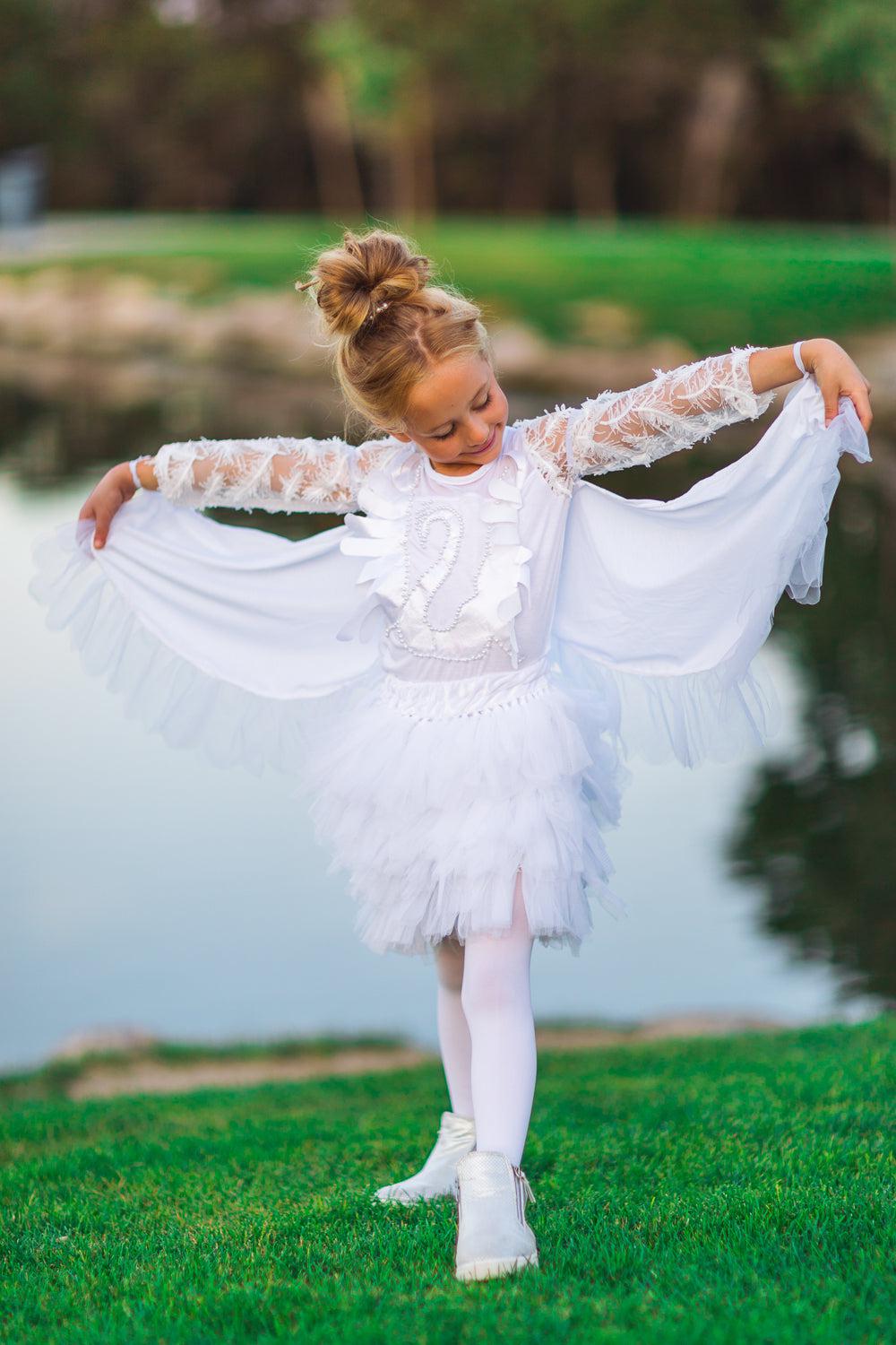 Ballerina Swan Costume Set