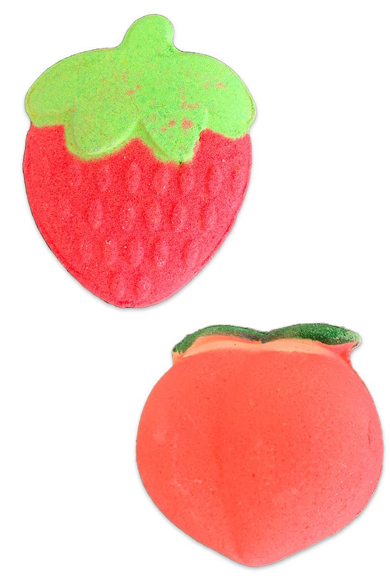 Fruit Bath Bombs - Many Styles! - Sparkle in Pink