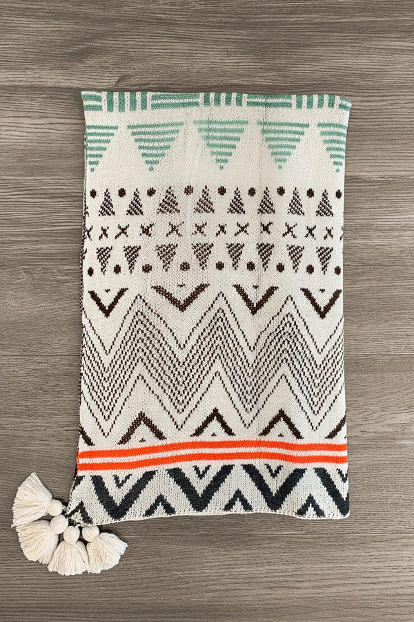 Western Boho Throw Blankets - Sparkle in Pink