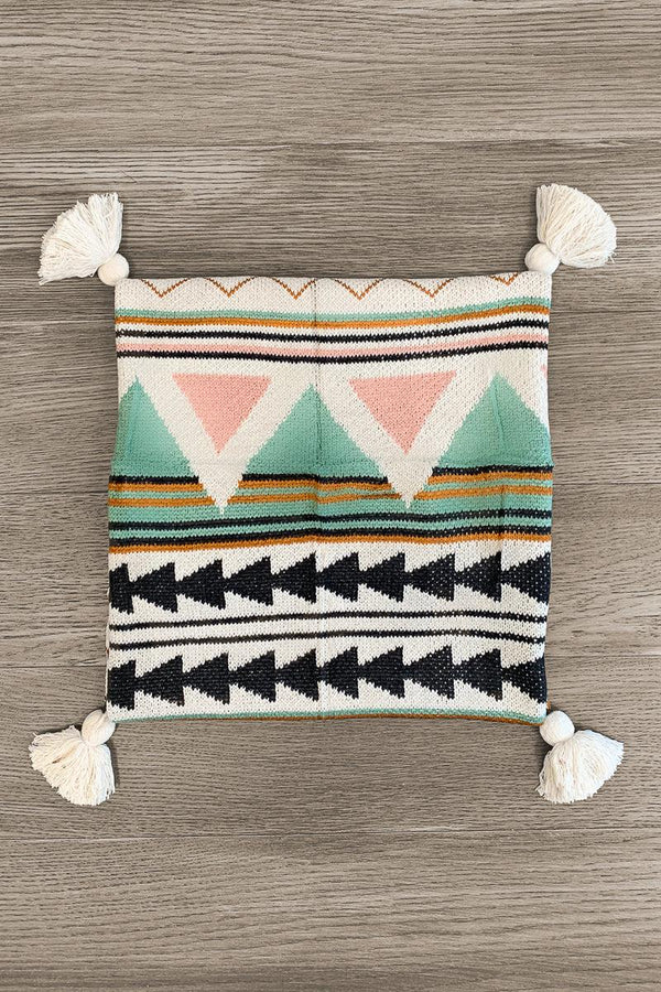 Western Boho Throw Blankets - Sparkle in Pink