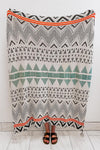 Western Boho Throw Blankets - Sparkle in Pink