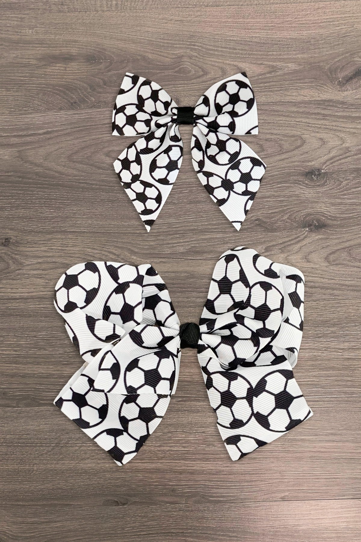 Soccer Bows - Many Sizes! - Sparkle in Pink
