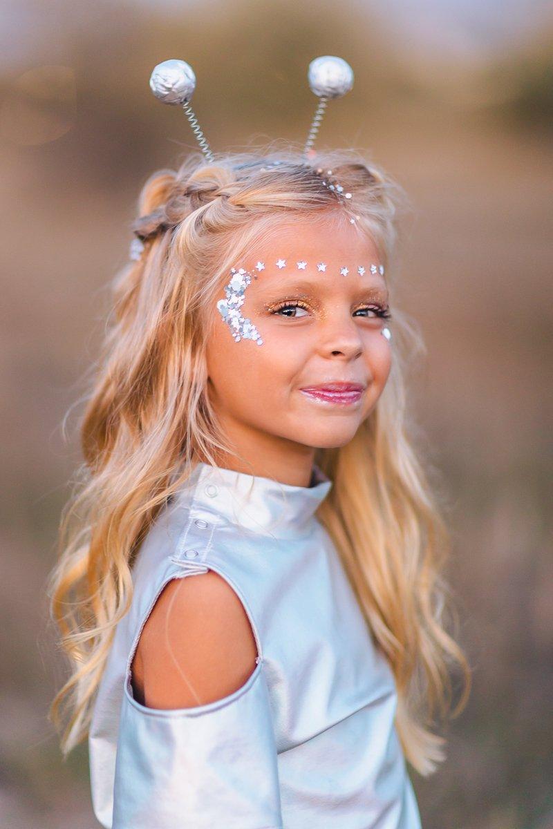 Alien Costume - 4 Piece Set - Sparkle in Pink