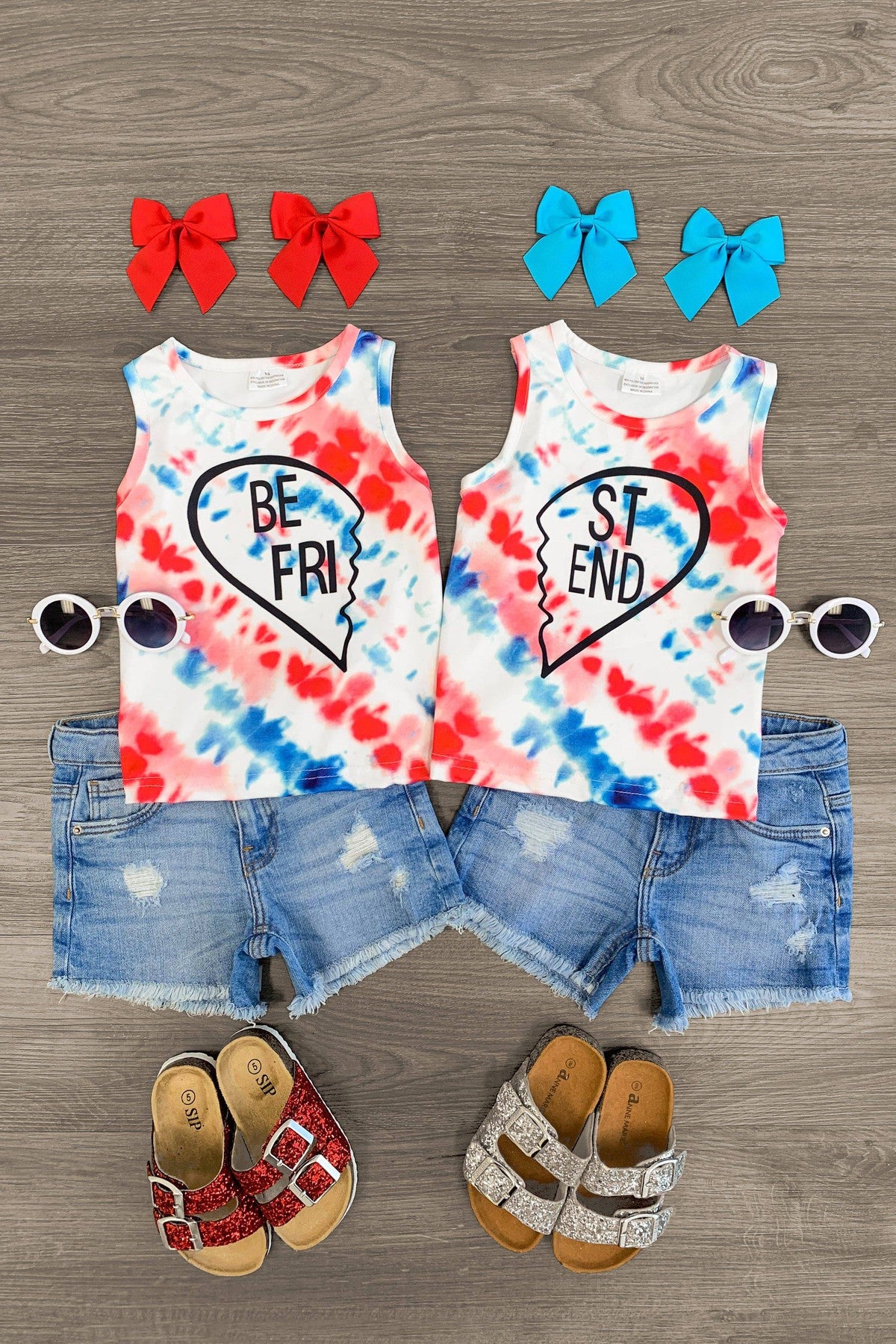 Easy Red White & Blue Tie Dye T-Shirts Perfect for the 4th of July