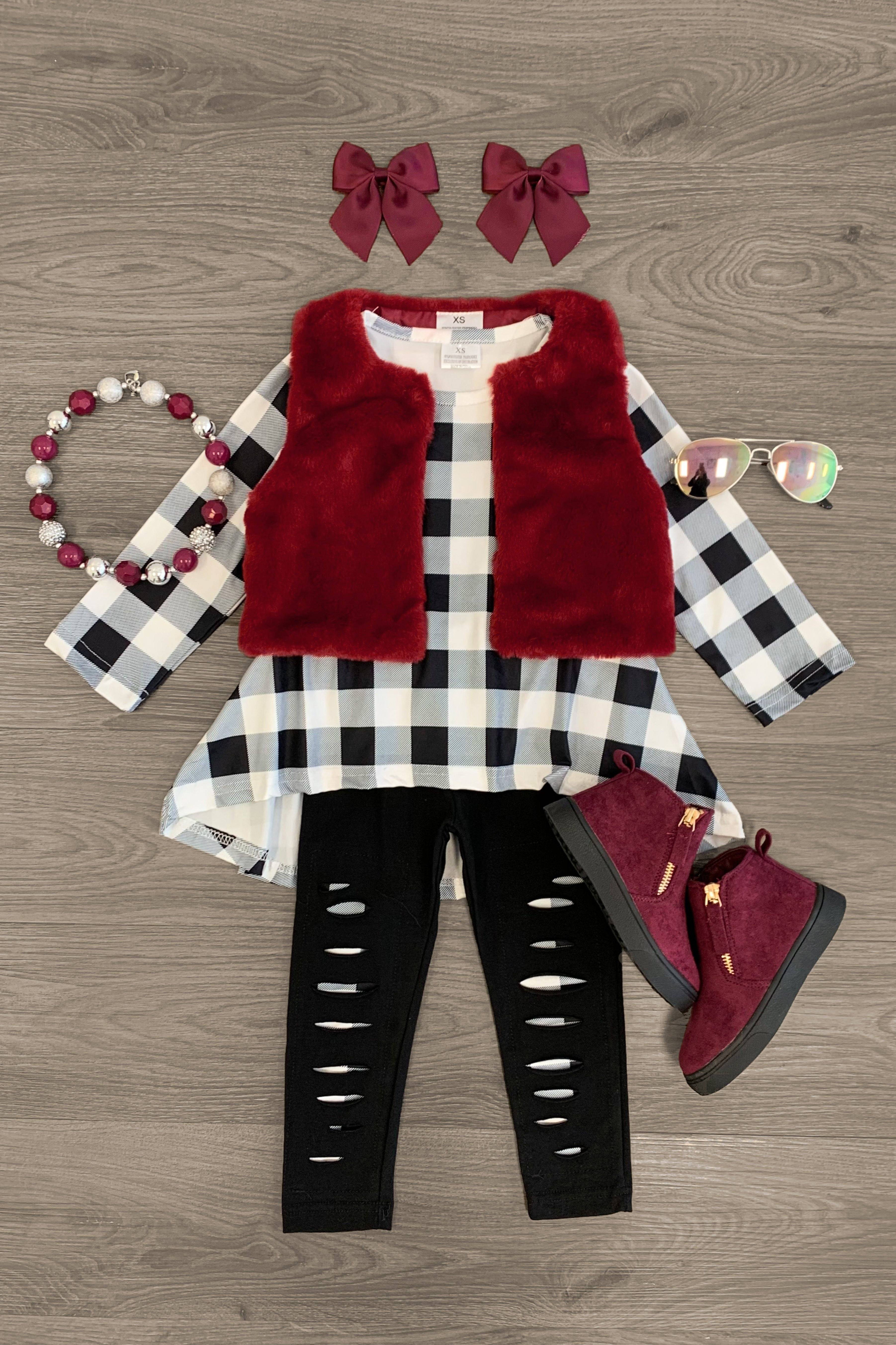  Christmas Outfits 3Pcs Little Girls Clothes Set Toddler Baby  Girl Ruffle Top Leggings Scarf Snowman (Red, 12-18 Months): Clothing, Shoes  & Jewelry