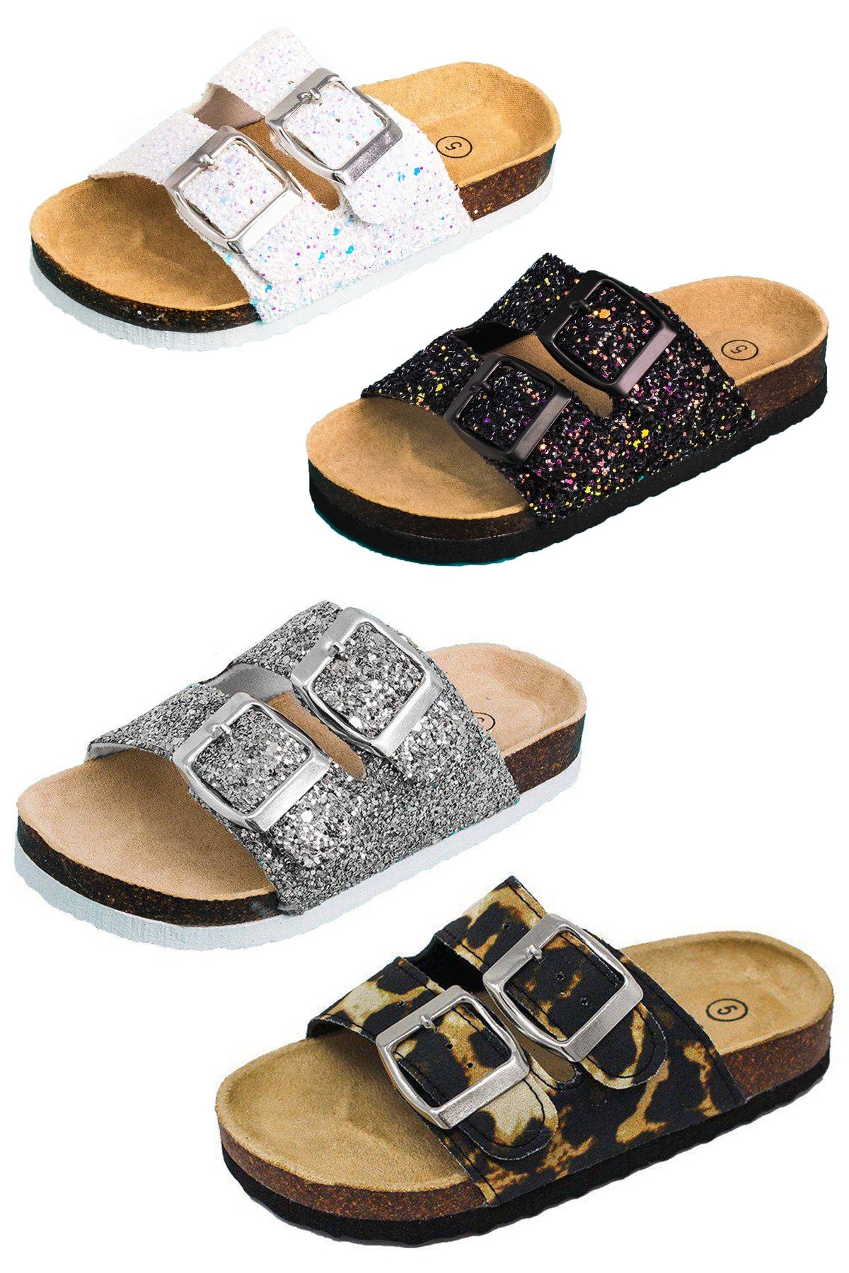 Mom & Me - Birkley Sandals - Many Colors! - Sparkle in Pink