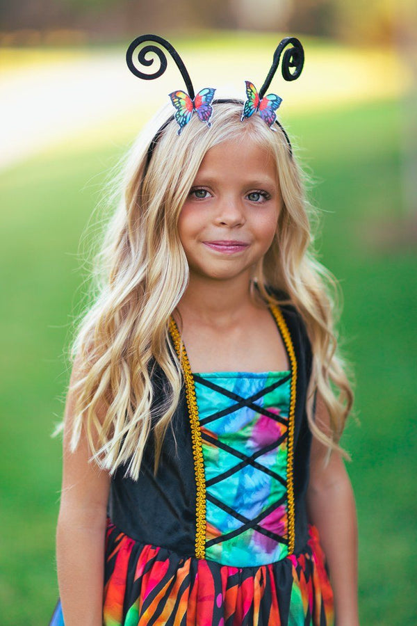 Rainbow Butterfly Costume - 3 Piece Set - Sparkle in Pink
