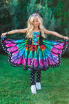 Rainbow Butterfly Costume - 3 Piece Set - Sparkle in Pink