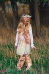 Woodland Deer Vest & Tutu Costume Set - Sparkle in Pink