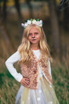 Woodland Deer Vest & Tutu Costume Set - Sparkle in Pink